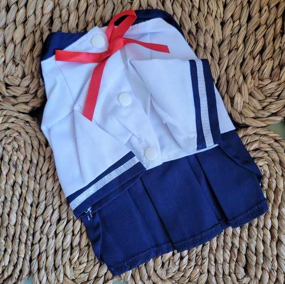 NWOT Dog/cat sailor dress size small - Picture 2 of 3